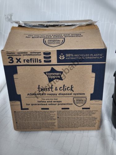 Tommee Tippee Twist & Click utántöltők, 3 db