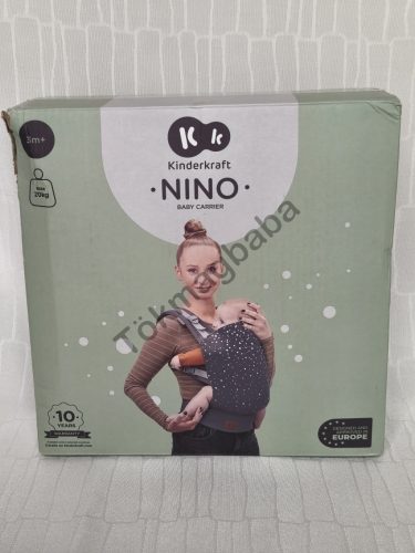 Kinderkraft Nino Confetti babahordozó, szürke