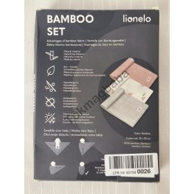 Lionelo bambusz mullpelenka szett, 70x70