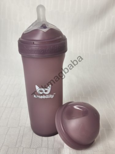 Herobility Double hasfájás elleni (antikolikás) cumisüveg, 4m+