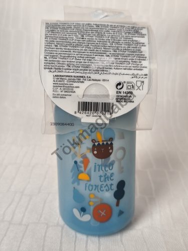 Suavinex szívószálas tanulópohár, 18m+