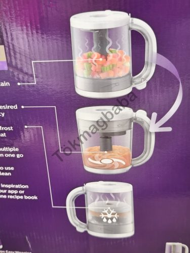 Philips Avent Premium 4 az 1-ben pároló és turmix, bébiétel készítő