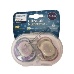   Philips Avent Ultra Air éjszakai sötétben világító cumi szett, 0-6 hónapos korig