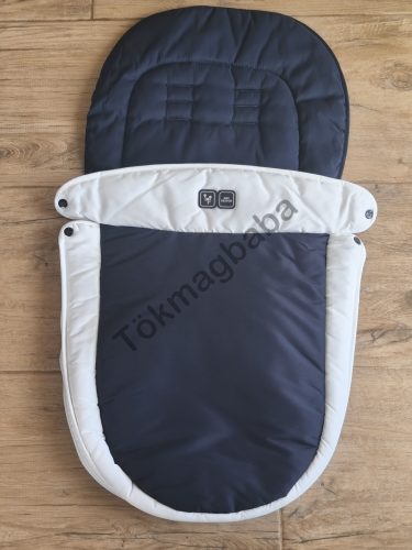 ABC Design lábzsák – sötétkék/fehér