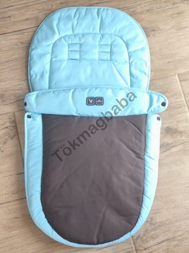 ABC Design lábzsák – világoskék/barna